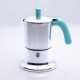 Cafetière italienne aluminium / tiffany 3 tasses TOUS FEUX ANG3IND0001 - ANGELINA