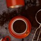 Cafetière italienne orange /marron 3 tasses TOUS FEUX ANG3IND1004 - ANGELINA