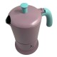 Cafetière italienne rose / tiffany 6 tasses TOUS FEUX ANG6IND0801 - ANGELINA