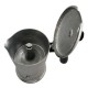 Cafetière italienne Vintage Alu / noir 6 tasses TOUS FEUX ANG6INDVIN03 - ANGELINA