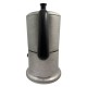 Cafetière italienne Vintage Alu / noir 6 tasses TOUS FEUX ANG6INDVIN03 - ANGELINA
