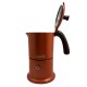 Cafetière italienne orange / marron 6 tasses TOUS FEUX ANG6IND1004 - ANGELINA