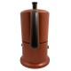 Cafetière italienne orange / marron 6 tasses TOUS FEUX ANG6IND1004 - ANGELINA