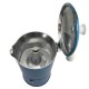Cafetière italienne Moka classique Bleu / Blanc 3 tasses TOUS FEUX SAUF INDUCTION ANG30502 - ANGELINA