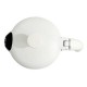 Cafetière italienne Moka classique Blanc / Blanc 3 tasses TOUS FEUX SAUF INDUCTION ANG30202 - ANGELINA
