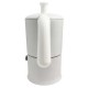 Cafetière italienne Moka classique Blanc / Blanc 3 tasses TOUS FEUX SAUF INDUCTION ANG30202 - ANGELINA