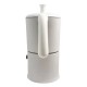 Cafetière italienne Moka classique Blanc / Blanc 6 tasses TOUS FEUX SAUF INDUCTION ANG60202 - ANGELINA