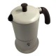 Cafetière italienne sable / marron 6 tasses TOUS FEUX ANG6IND1104 - ANGELINA