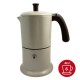 Cafetière italienne sable / marron 6 tasses TOUS FEUX ANG6IND1104 - ANGELINA