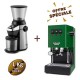 Offre spéciale machine à café expresso CLASSIC E24 Jungle Green + moulin à café MD15 - GAGGIA + 1 Kg de café OFFERT