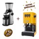 Offre spéciale machine à café expresso CLASSIC E24 Sunshine Yellow + moulin à café MD15 - GAGGIA + 1 Kg de café OFFERT