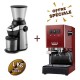 Offre spéciale machine à café expresso CLASSIC E24 Cherry Red + moulin à café MD15 - GAGGIA + 1 Kg de café OFFERT