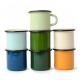 Tasse émaillée - 40cl - divers coloris