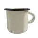 Tasse émaillée - 40cl - divers coloris