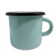 Tasse émaillée - 40cl - divers coloris