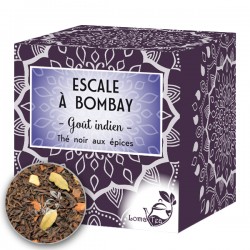 Thé noir Escale à Bombay - CHAI - LOMATEA x 20 infusettes pyramides