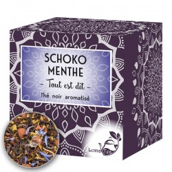Thé noir SCHOKO MENTHE LOMATEA x 20 infusettes pyramides