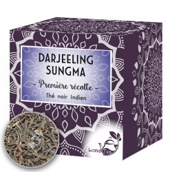 Thé noir Darjeeling Sungma TGFOP first Flush LOMATEA x 20 infusettes pyramides