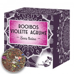 Rooibos VIOLETTE AGRUMES LOMATEA x 20 infusettes pyramides