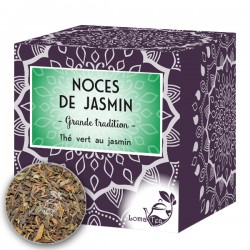 Thé vert NOCES DE JASMIN LOMATEA x 20 infusettes pyramides