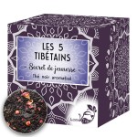 Thé noir Les 5 Tibétains LOMATEA x 20 infusettes