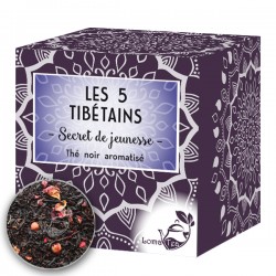 Thé noir Les 5 Tibétains LOMATEA x 20 infusettes pyramides