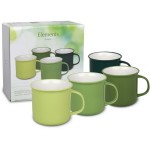 Set de 4 Mugs 380 ml Element Jungle WAECHTERSBACH