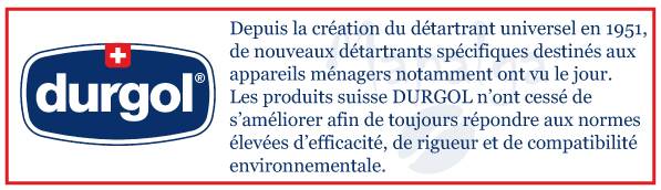 Détartrant et nettoyant DURGOL 500ML (DU188) Lave-linge